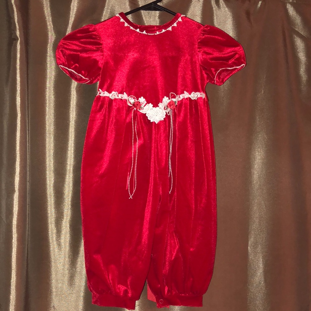 Thomas (Brand) Red & White Special Occasion Jumper